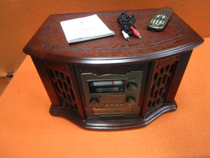 lot 39 image: (New) RadioRecordCDCassette Player
