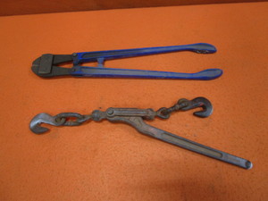 lot 160 image: Chain Binder & Bolt Cutter