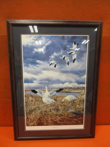 lot 172 image: Andrew Kiss From A Distance S&N Print 33805250 29x40 Frame