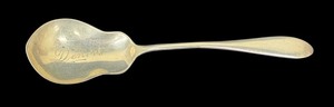 lot 22CC image: Vintage Sterling Silver Spoon - Denver Souvenir Bowl, Collectible Flatware