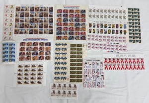 lot 61MO image: US Stamp Collection Lot - Jazz & Blues Singers, Buffalo Soldiers, AIDS Awareness