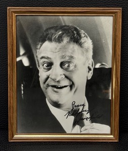 lot 69CC image: Rodney Dangerfield Autographed Photo - Framed Memorabilia
