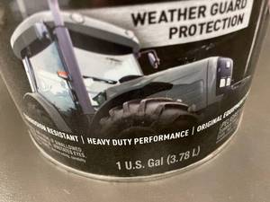 MIL 4 - Krylon Farm Implement Paint - Weather Guard Protection - Massey Ferguson Gray - 1 Gal