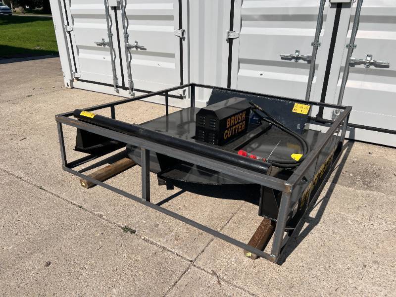 lot 4387 image: AGT Mower King Skid Steer Brush Cutter (SSRC)