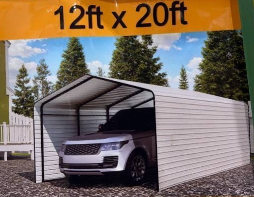 lot 922 image: SDLANCH High End Carport 12 x 20 (SDLC1220)