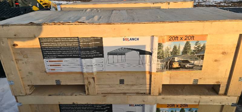 lot 720 image: SDLANCH High End Carport 20 x 20 (SDLC2020)