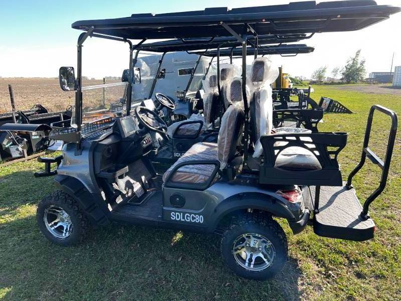 lot 3170 image: 2025 SDLANCH 4-Person Golf Cart (SDLGC80)