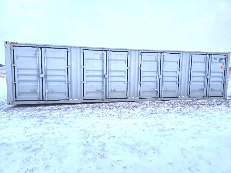 lot 350 image: CIMU0885692  Sea Container with 4 Side Doors, 40HC, Single Trip (AGT)