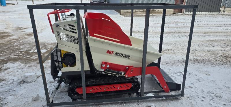lot 3080 image: AGT Stand-On Self-Loading Crawler Dumper (QHT500FL)