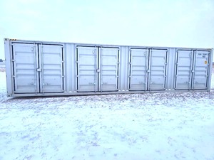 lot 300 image: CIMU0877470  Sea Container with 4 Side Doors, 40HC, Single Trip