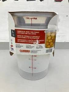 Cambro Commercial Grade Food Storage Containers
