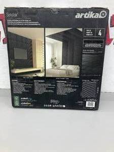 lot 6 image: Artika Sonolok Sound-Absorbing Slatted Panel Kit