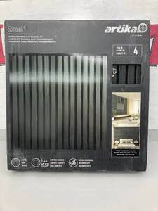 lot 72 image: Artika Sonolok Sound-Absorbing Slatted Panel Kit