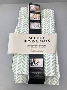lot 79 image: Set of 4 Drying Mats