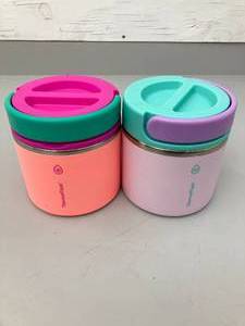 lot 81 image: ThermoFlask Colorful Food Containers (Set of 2)