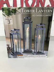 lot 83 image: Tower Lantern Set