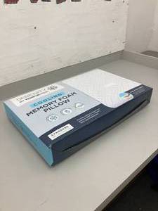 lot 100 image: Serenity by Tempur-Pedic Cooling Memory Foam Pillow