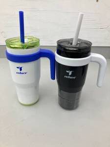 lot 111 image: Pair of Reduce Drink Tumblers