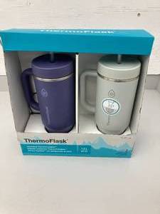 lot 113 image: Insulated ThermoFlask Tumbler Set