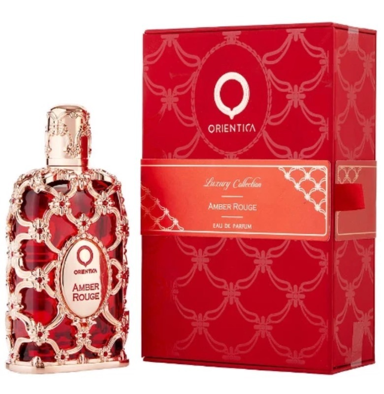 lot 31F image: Orientica Amber Rouge EDP Unisex Cologne Perfume 2.7oz - Brand New I