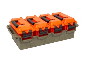 lot 20W image: Members Mark Multi-Use Storage Bins, Camo & Orange - Brand New