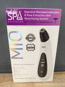 lot 157 image: SPL Sciences MIO Diamond Microdermabrasion & Pore Extraction Skin Resurfacing System - Brand New