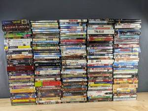 lot 33F image: 201 DVDs Assorted Titles, Mixed Genres C