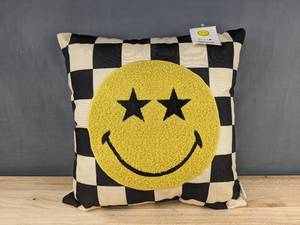 lot 150 image: Yoobi SmileyWorld Pillow 16in - Brand New