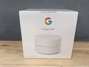 lot 155 image: Google WiFi Mesh Router System - Brand New
