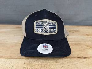 lot 158 image: Chicago Bears NFL OSFM Snapback Hat Blue - Brand New