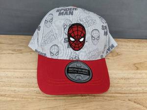 lot 162 image: Marvel Spider-Man Hat OSFM Youth Snapback - Brand New