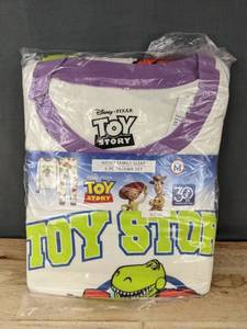 lot 173 image: Disney Pixar Toy Story 2-Piece Pajama Set Adult M - Brand New