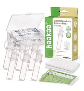 lot 177 image: 6 Haakaa Silicone Colostrum Collectors 0.1 oz4 ml - Brand New