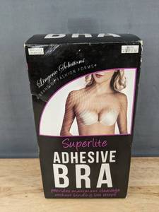 lot 182 image: Lingerie Solutions Superlite Adhesive Bra Cup Sizes A-DD - Brand New