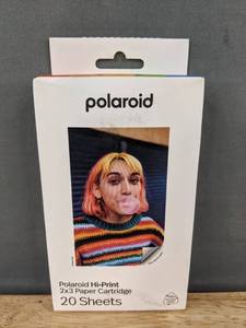 lot 220 image: 20 Sheet Polaroid Hi-Print 2 x 3 Paper Cartridge - Brand New