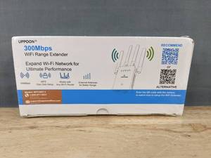 lot 222 image: UPPOON RPT-007-1 300Mbps WiFi Range Extender - Brand New