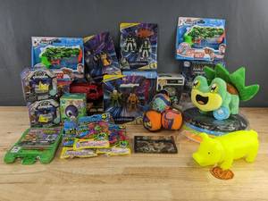 lot 81W image: Assorted Imaginext Disney Pixar Lightyear, X-Shot, Star Wars, Bubble, Etc. Toys - Brand New A