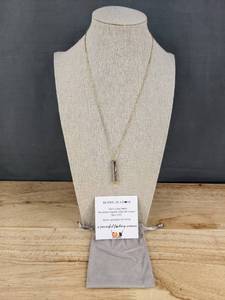 lot 276 image: Be Kind Of A Bitch Necklace 17.5 in Chain with 2 in Extender - Brand New