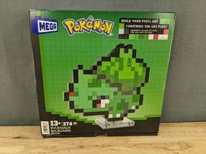 lot 8F image: MEGA Pokmon Bulbasaur Pixel Art, 374 Pieces - Brand New