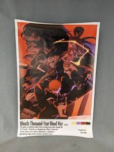 lot 365 image: Bleach Thousand-Year Blood War Canvas Poster 12 in x 18 in - Brand New