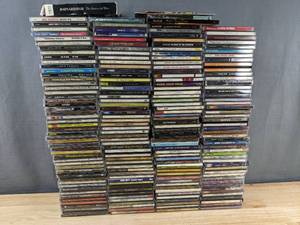 lot 69F image: 199 CD Collection - Assorted Artists like Santana, Whitney Houston, Elvis Presley, Dixie Chicks C