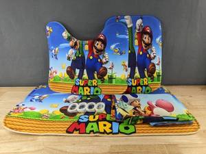 lot 525 image: Super Mario Bathroom Set - Brand New