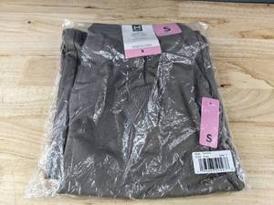 lot 537 image: Members Mark Womens Wide Leg Trouser - Khaki - Size Small - Brand New