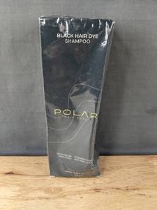 lot 550 image: Polare Hair Care Black Hair Dye Shampoo 6.76 fl oz - Brand New