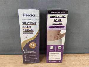 lot 555 image: Psecici Silicone Scar Cream 1.7 fl oz - Advanced Scar Cream - Brand New