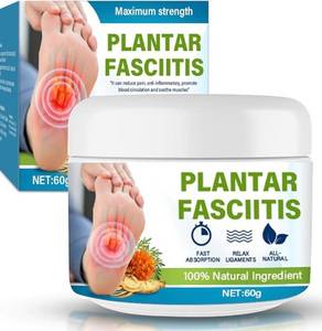 lot 566 image: Plantar Fasciitis Cream 60g, $28.00 Retail - Brand New