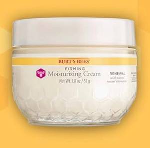lot 93F image: Burts Bees Renewal Firming Face Cream - Brand New