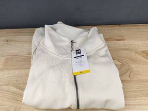 lot 622 image: Members Mark Sandwash Cream Jacket Womens Medium - Brand New