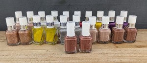lot 78W image: 22 Essie Gel Couture Nail Polishes Nude, Pink, Yellow, Grey, Red, Purple - Brand New