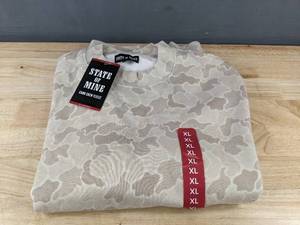 lot 666 image: State of Mind Camo Crew Fleece Mens XL - Brand New